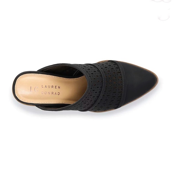 Lauren Conrad| Gray Poderosa women’s high heels mules NWT Size 6 - Picture 5 of 6